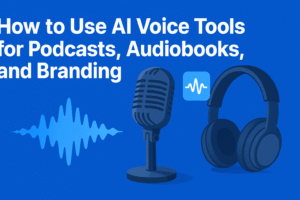 AI Voice Tools for Podcast, Audiobooks and branding